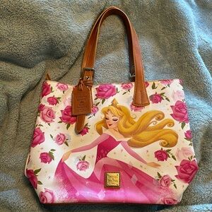 Disney Dooney and Bourke Sleeping Beauty 60th Anniversary Tote